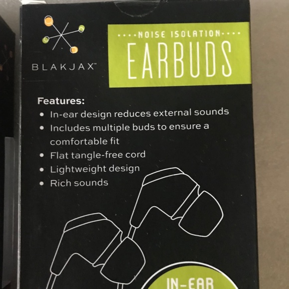 Blakjax Noise Isolation Earbuds Bundle of 2 - Picture 10 of 11